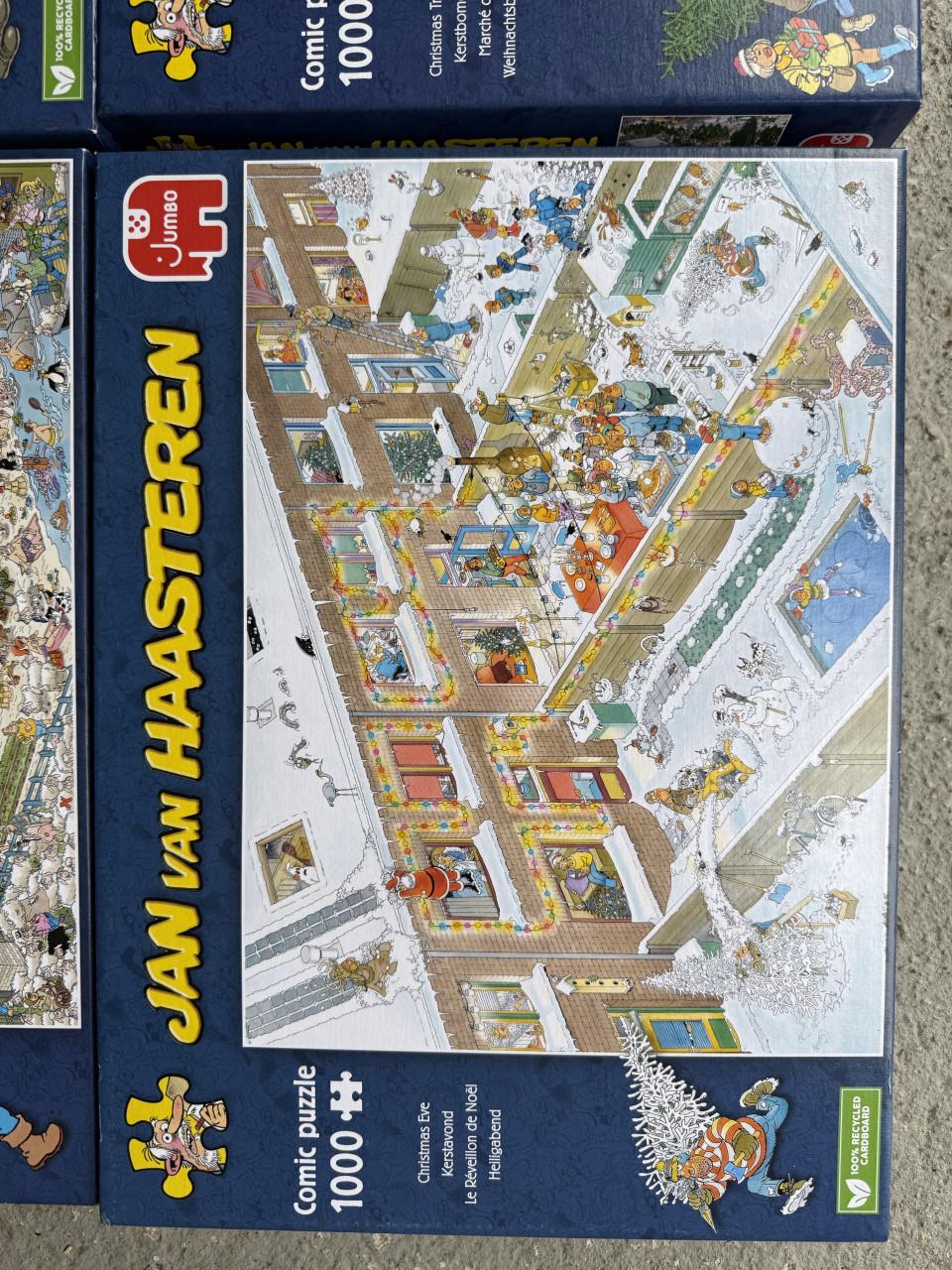 4 x Jan van Haasteren puzzel