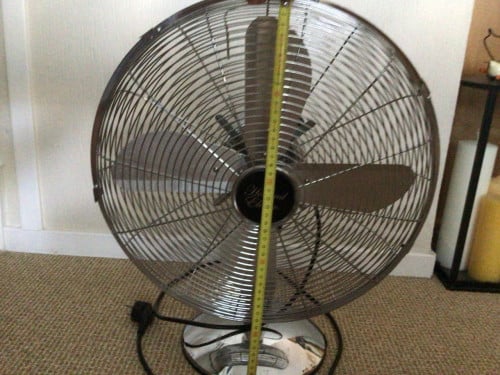 Metalen draaibare ventilator