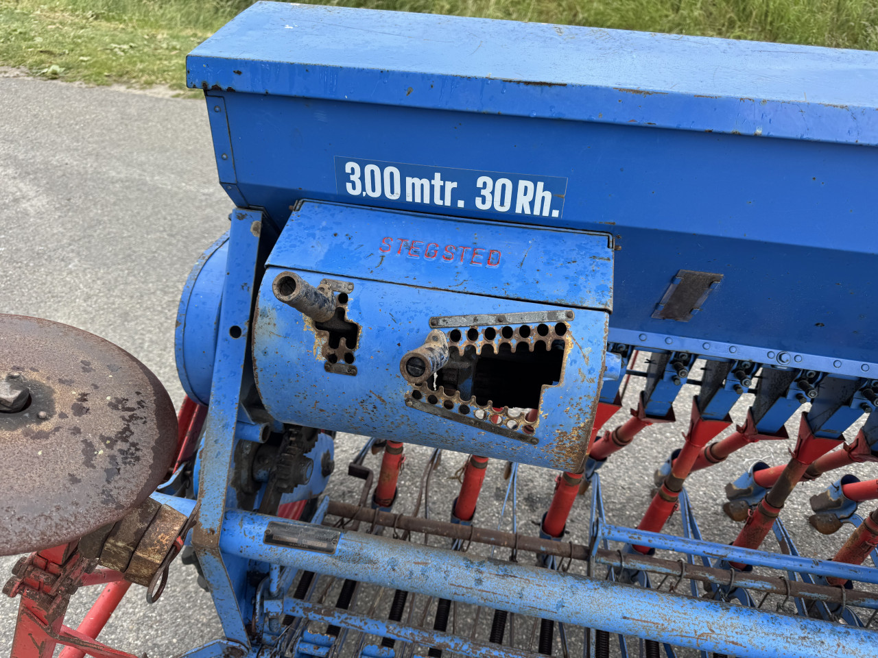 Stegsted zaaimachine 3 m met 30 uitlopen