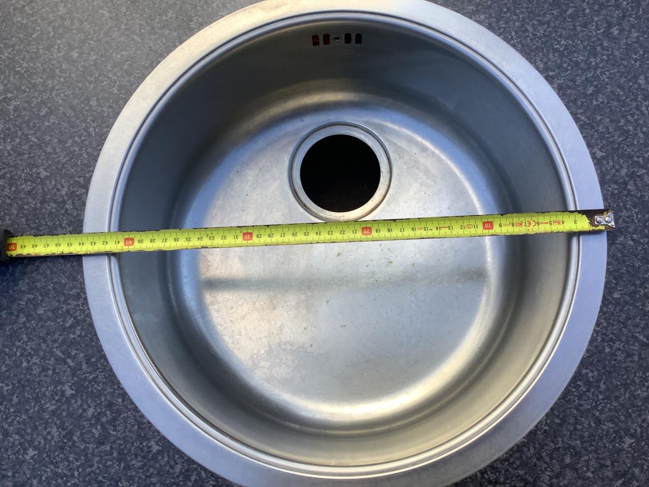 Aanrechtblad met spoelbak