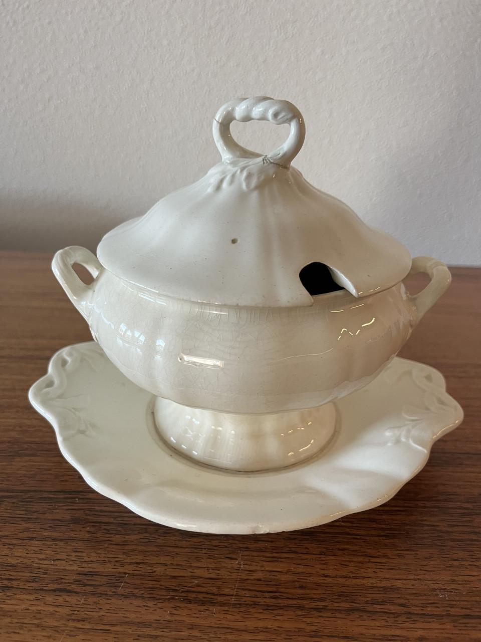 Grote verzameling wit Maastrichts aardewerk: Petrus Regout & Société