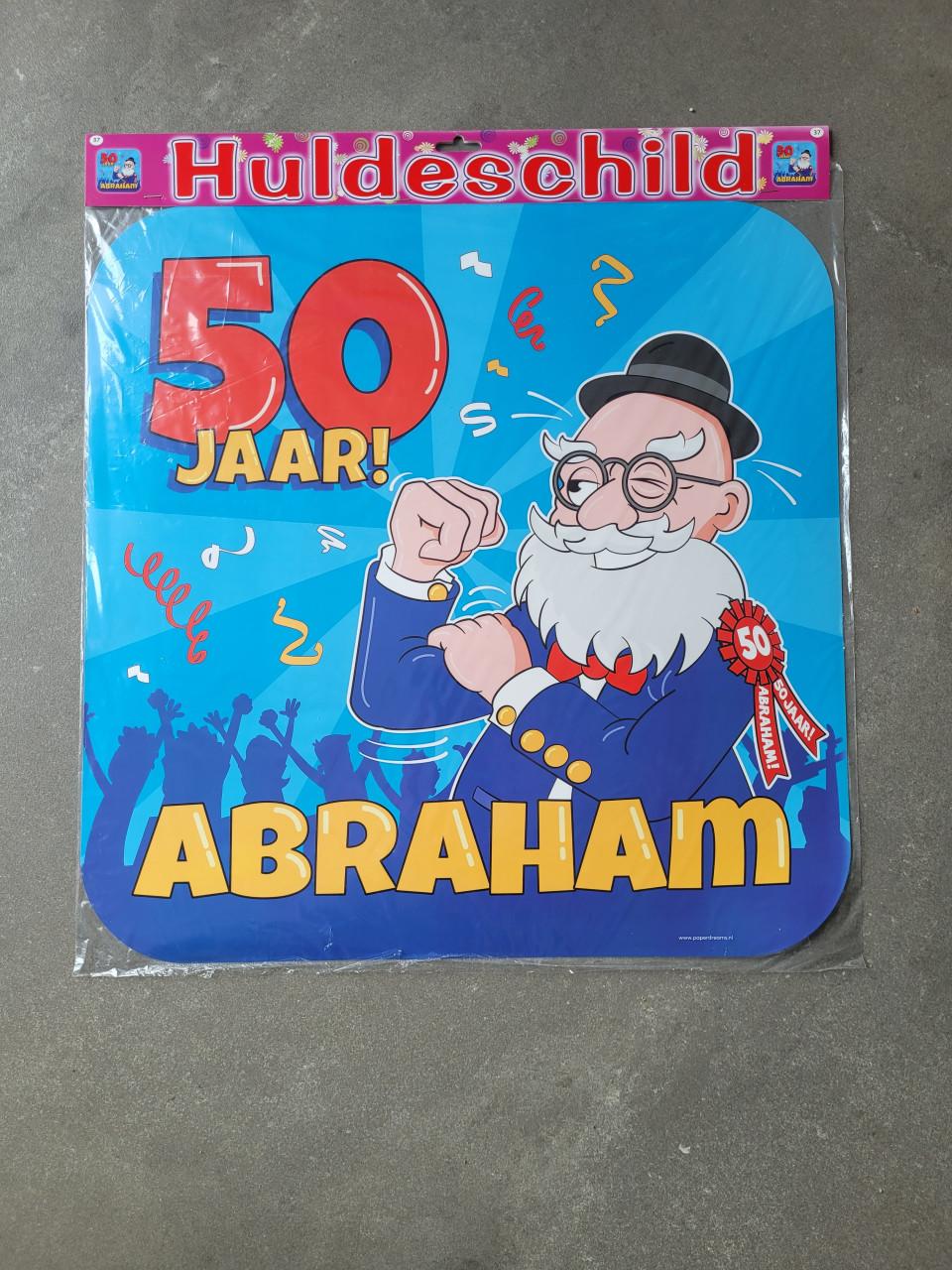 Huldeschild Abraham, 2 stuks