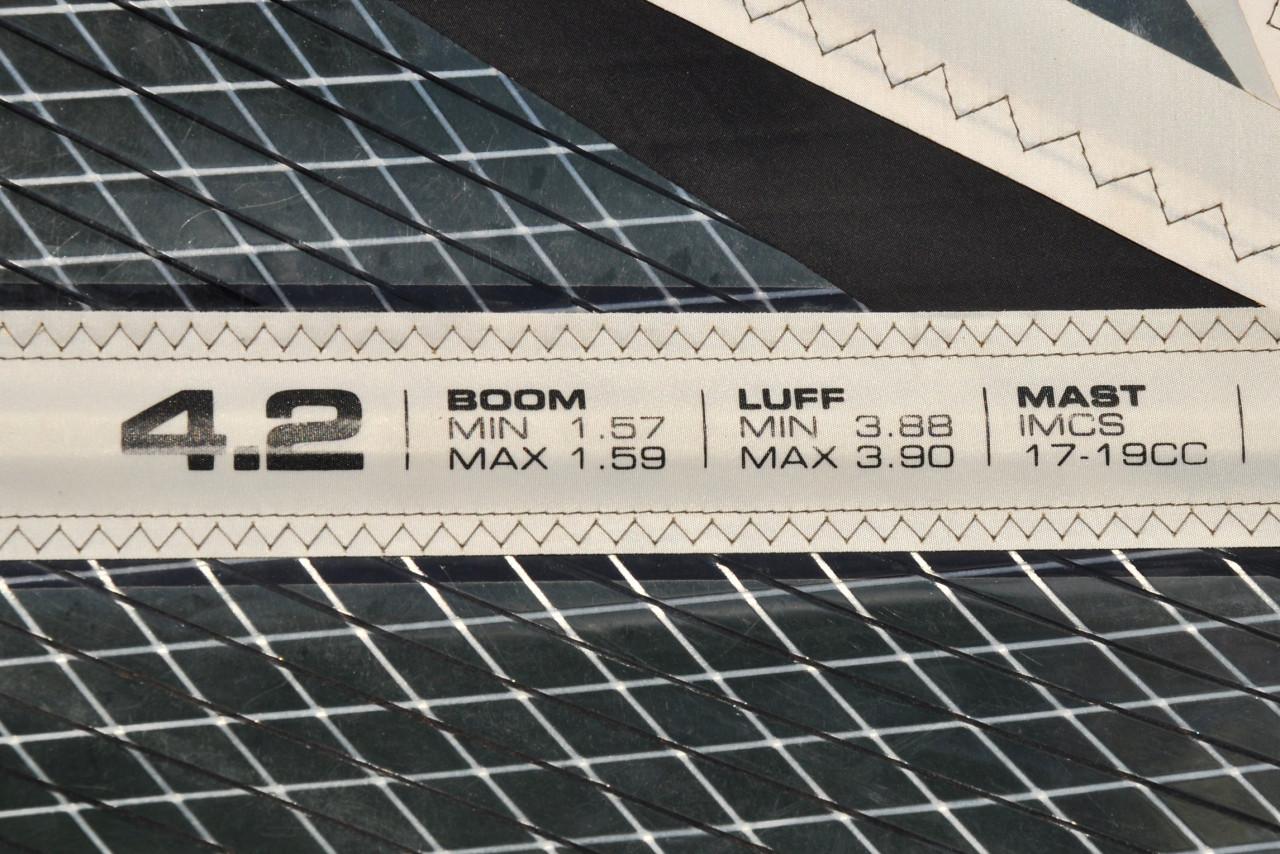 4.2 m2 NorthSails SuperStar zeil