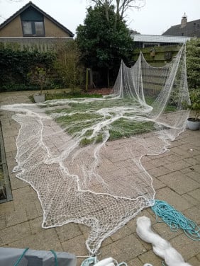 Groot zeevis(sleep)net
