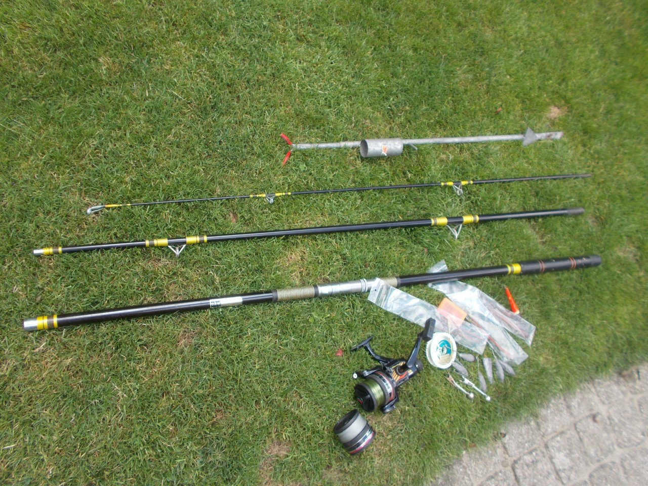 Complete strand / zeehengelset DIRECT VISKLAAR