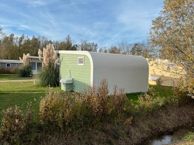 Kampeer cabin chalet safari hut camping lodge glamping 8x