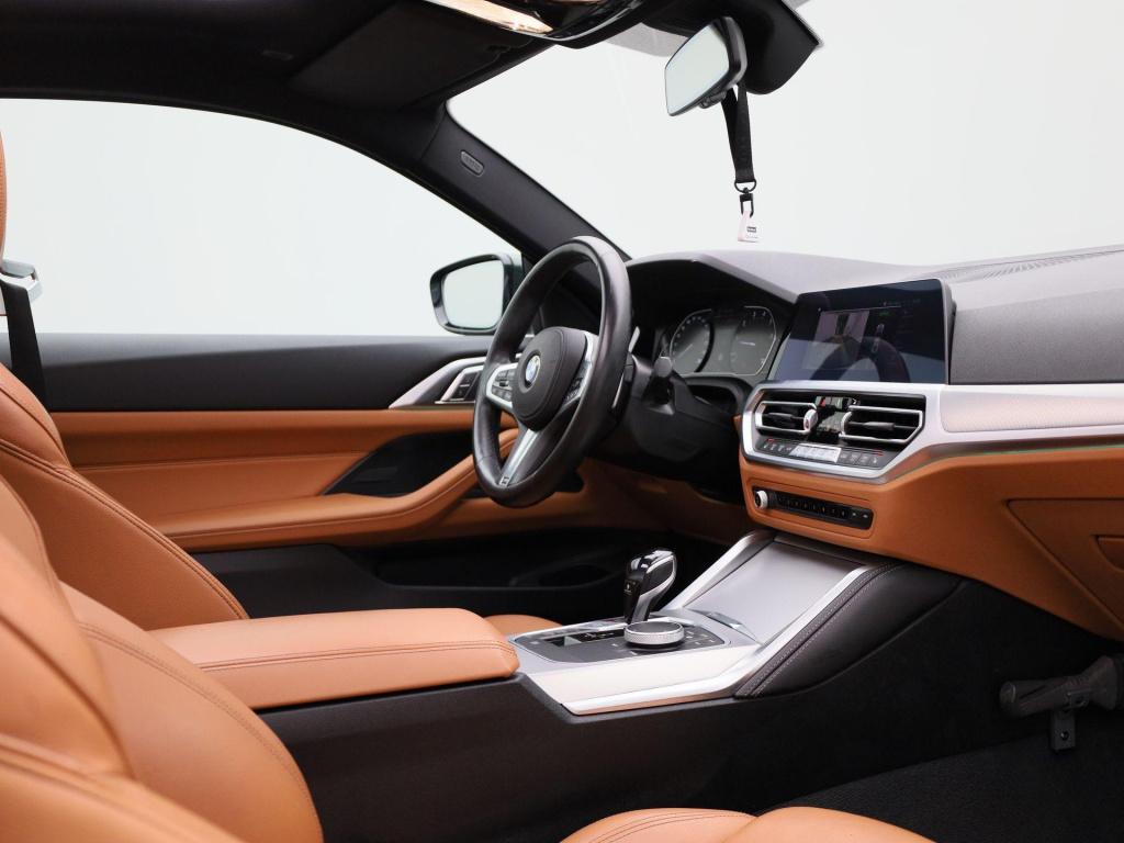 BMW 4 Serie coupé 430i high executive | m-sport | panoramadak | cognac lede