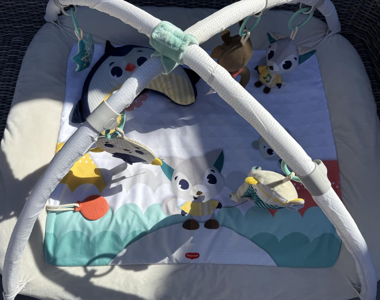 Tiny Love Baby gym. Perf st. Bij oma opa gebruikt. Met geluidje en muziek.