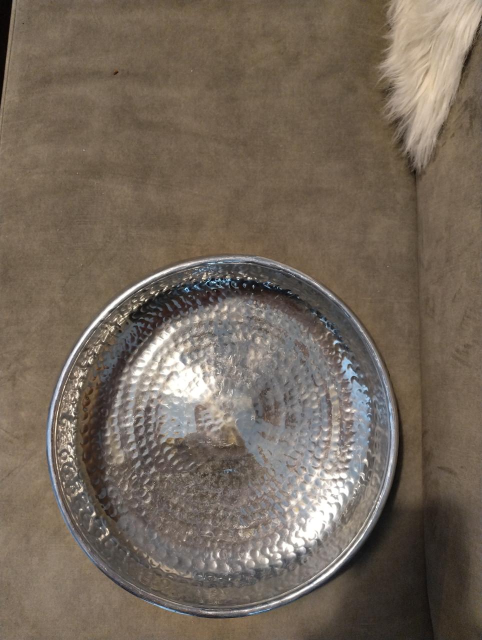 Zilveren schaal