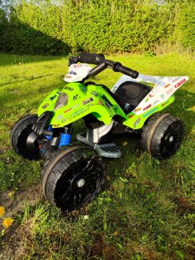 Elektrische kinderquad 12v Kawasaki INJUSA 2x accu