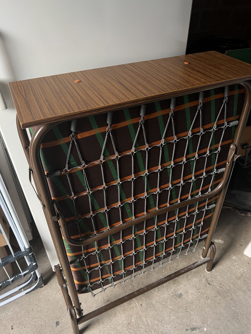 Opvouwbaar logeerbed nieuw en ongebruikt met matras
