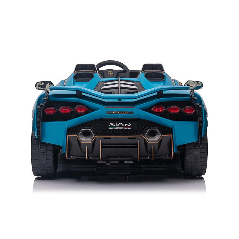Elektrische Kinderauto 24V – Lamborghini Sian 'Duo' | Blauw