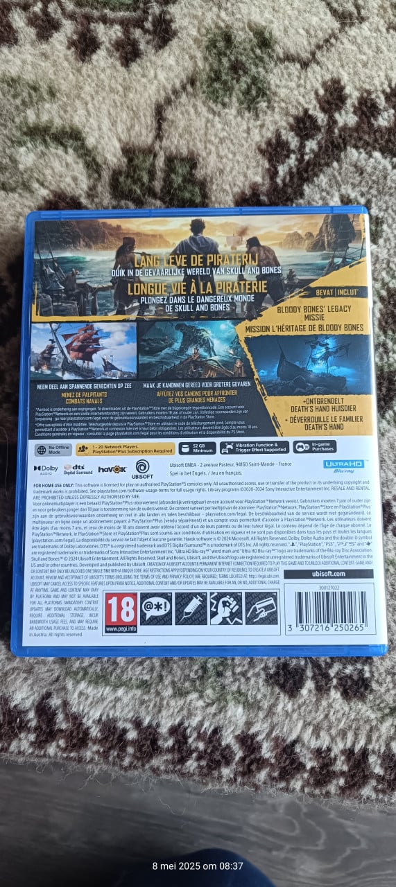PS5 Skull and bones