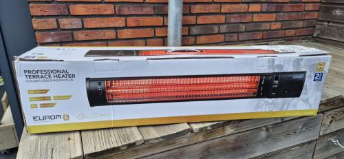 Terras verwarming. Eurom 2500w met ab