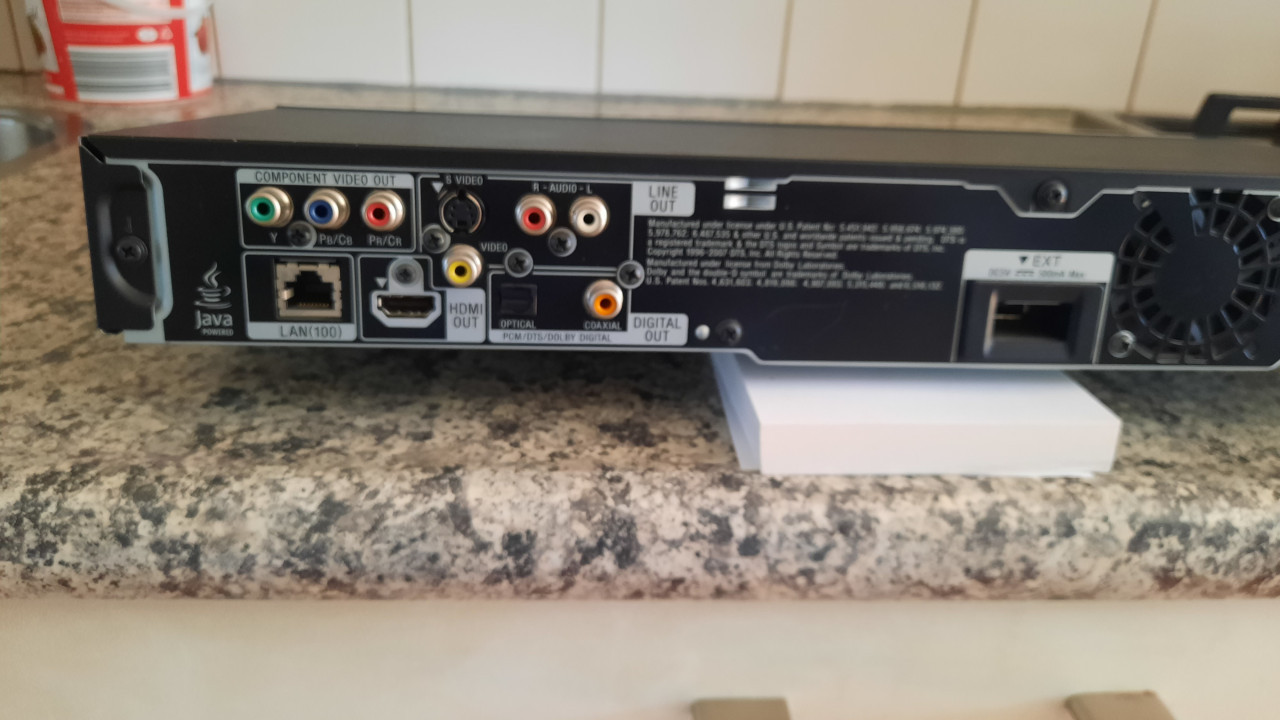 Blue Ray DVD speler sony BDP S 350