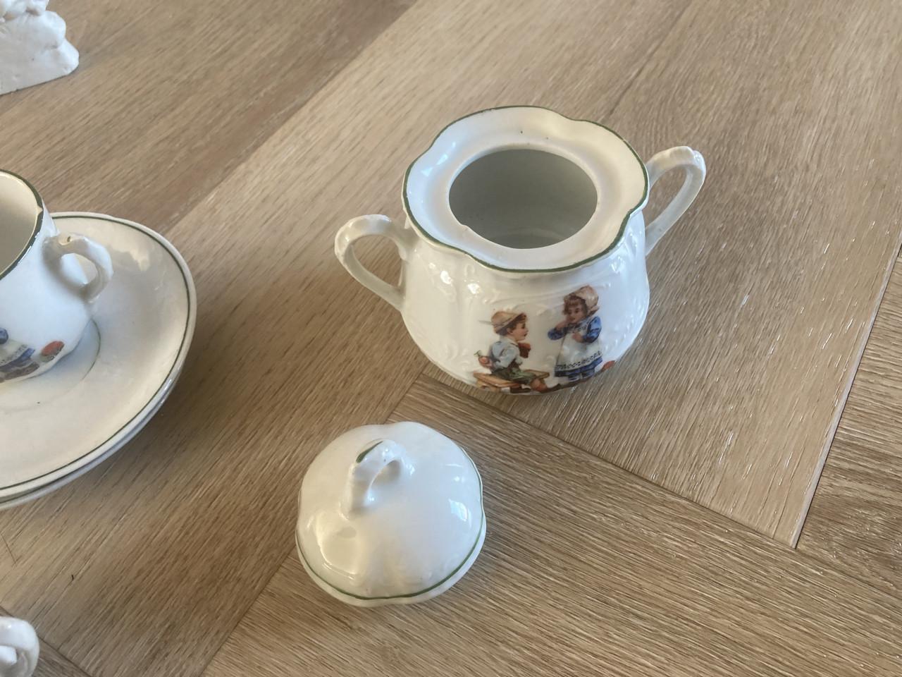 Setje porcelein diversen