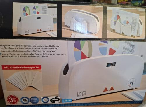 Thermo Inbindmachine A4 United Office
