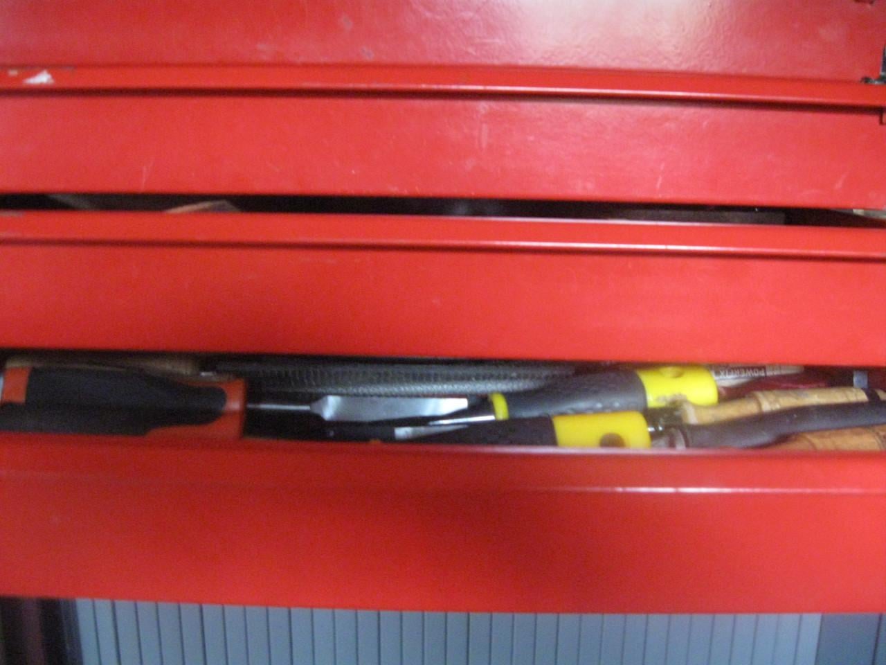 Metalen gereedschap kist