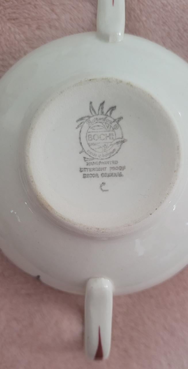 Boerenbont servies Bieden