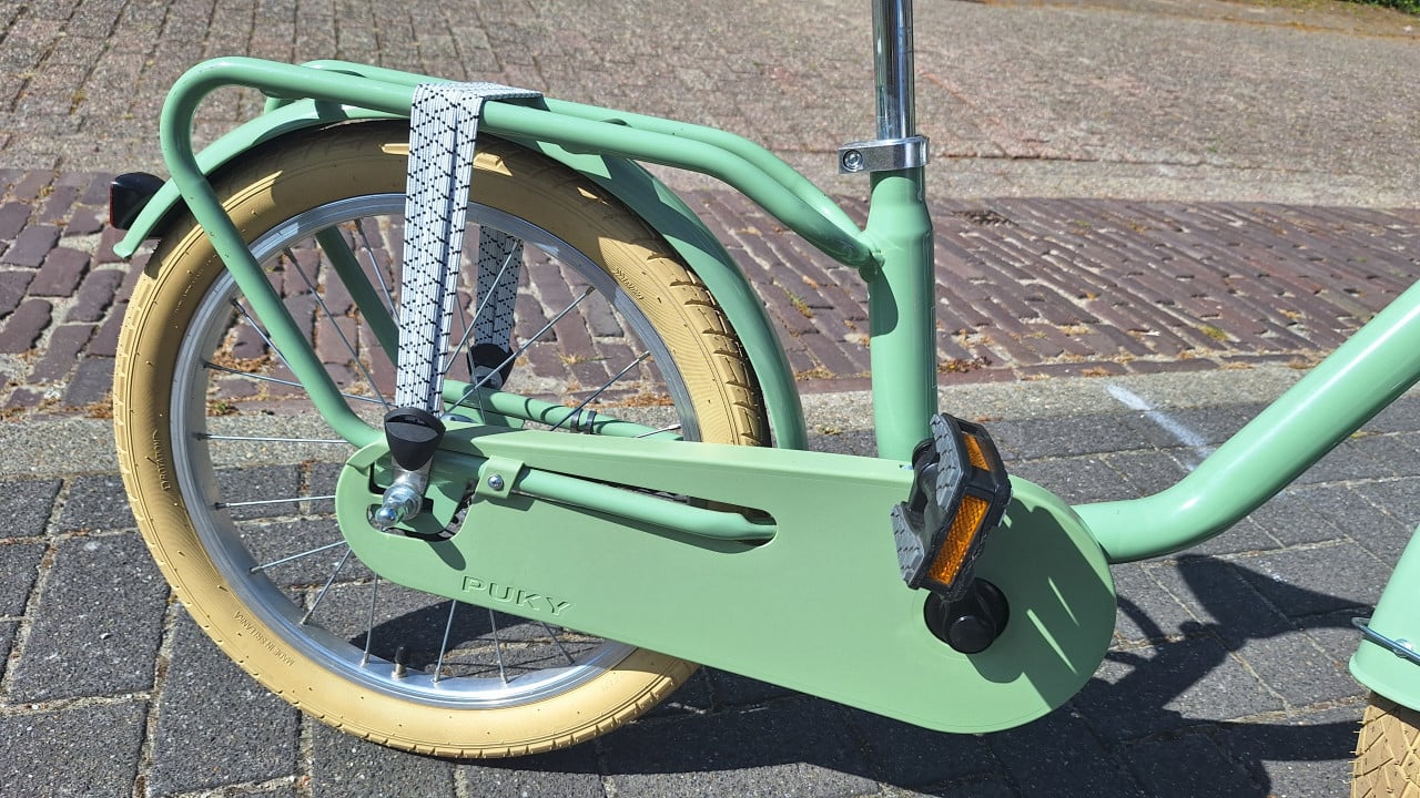 Puky Steel, retro groen 18 inch