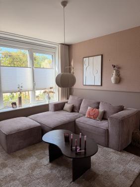 Hoekbank kave home + hocker
