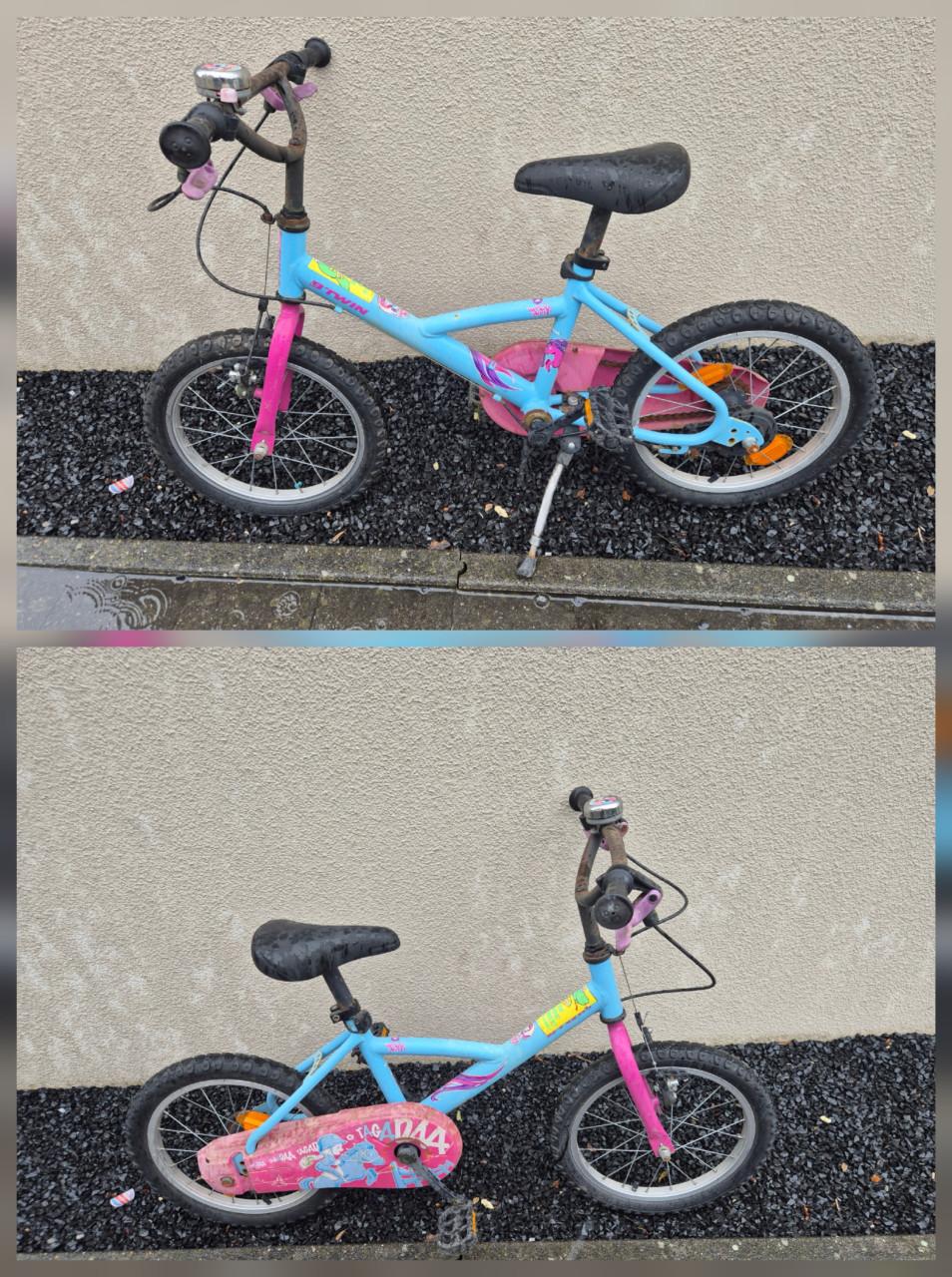 Kleiner model damesfiets💃