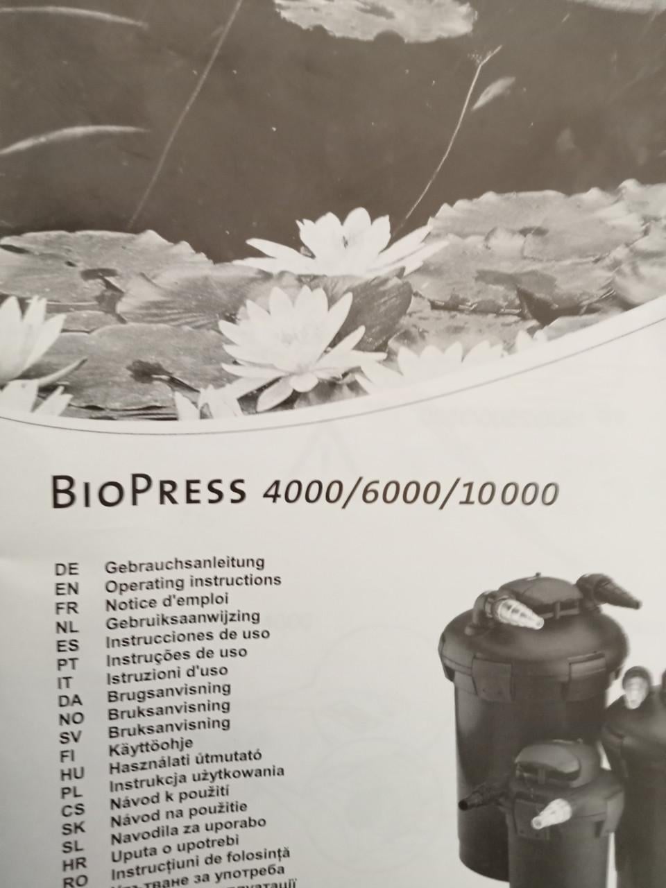 Oase biopress 4000 filter