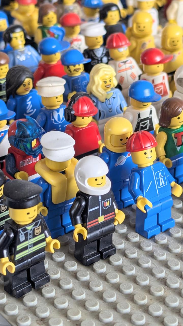 Lego minifiguren 140 stuks