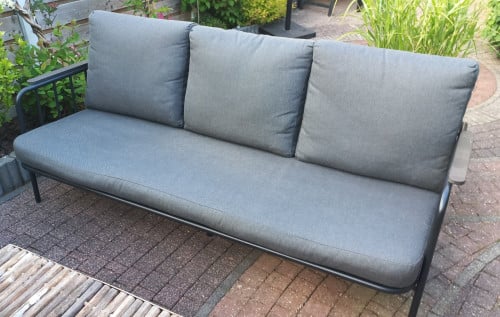 Tuinbank loungebank tuinbankje 3 zits met zware kwaliteit hoes