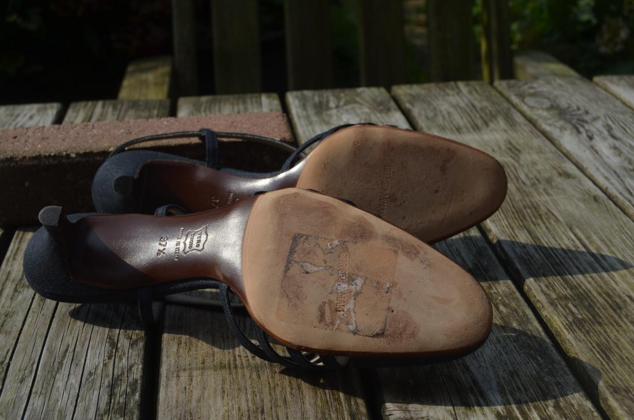 Giorgio Armani damesschoenen mt 38 in goede staat (van een verzamelaar) (1)