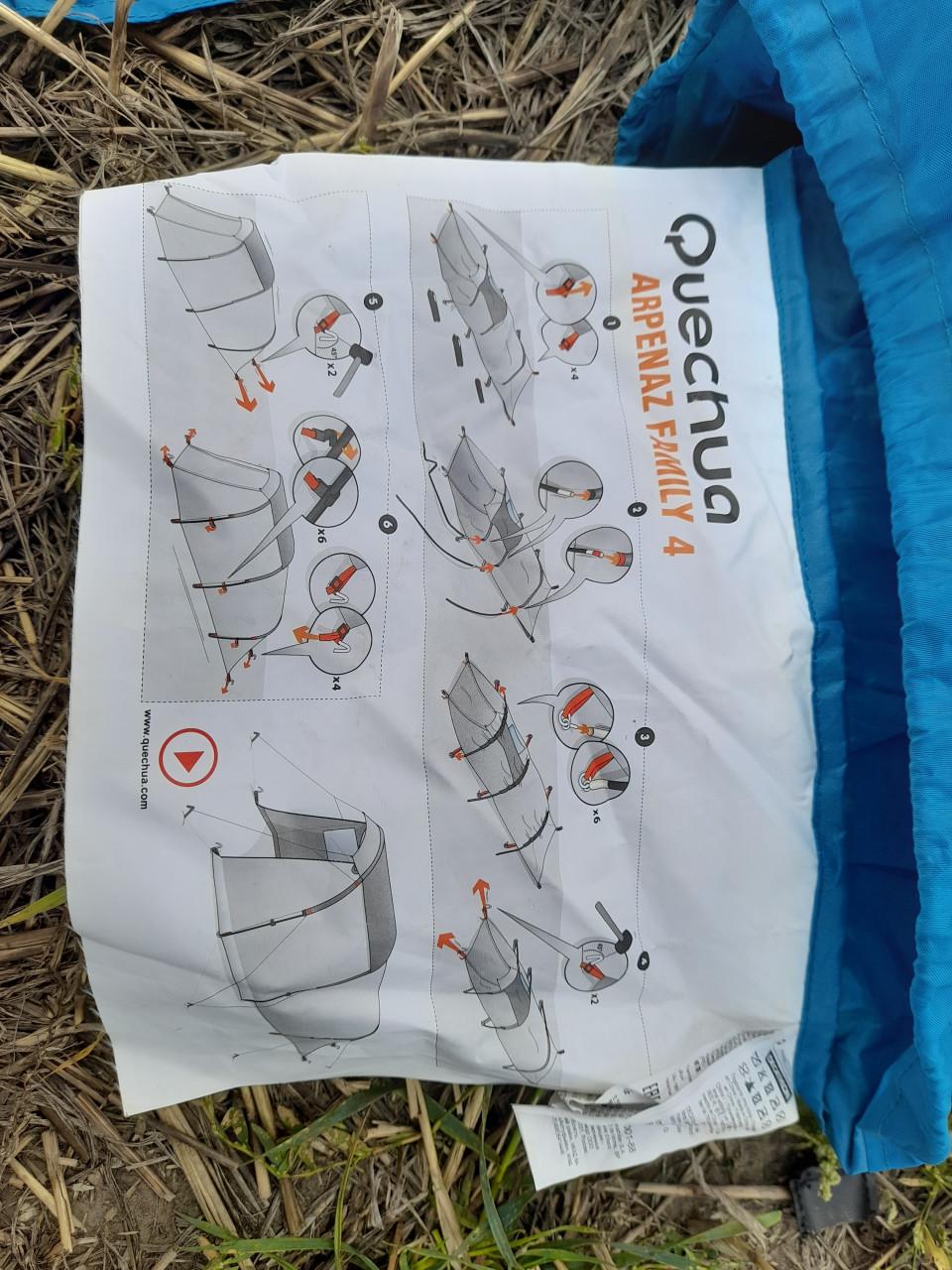 Quechua Arpenaz family 4 tent