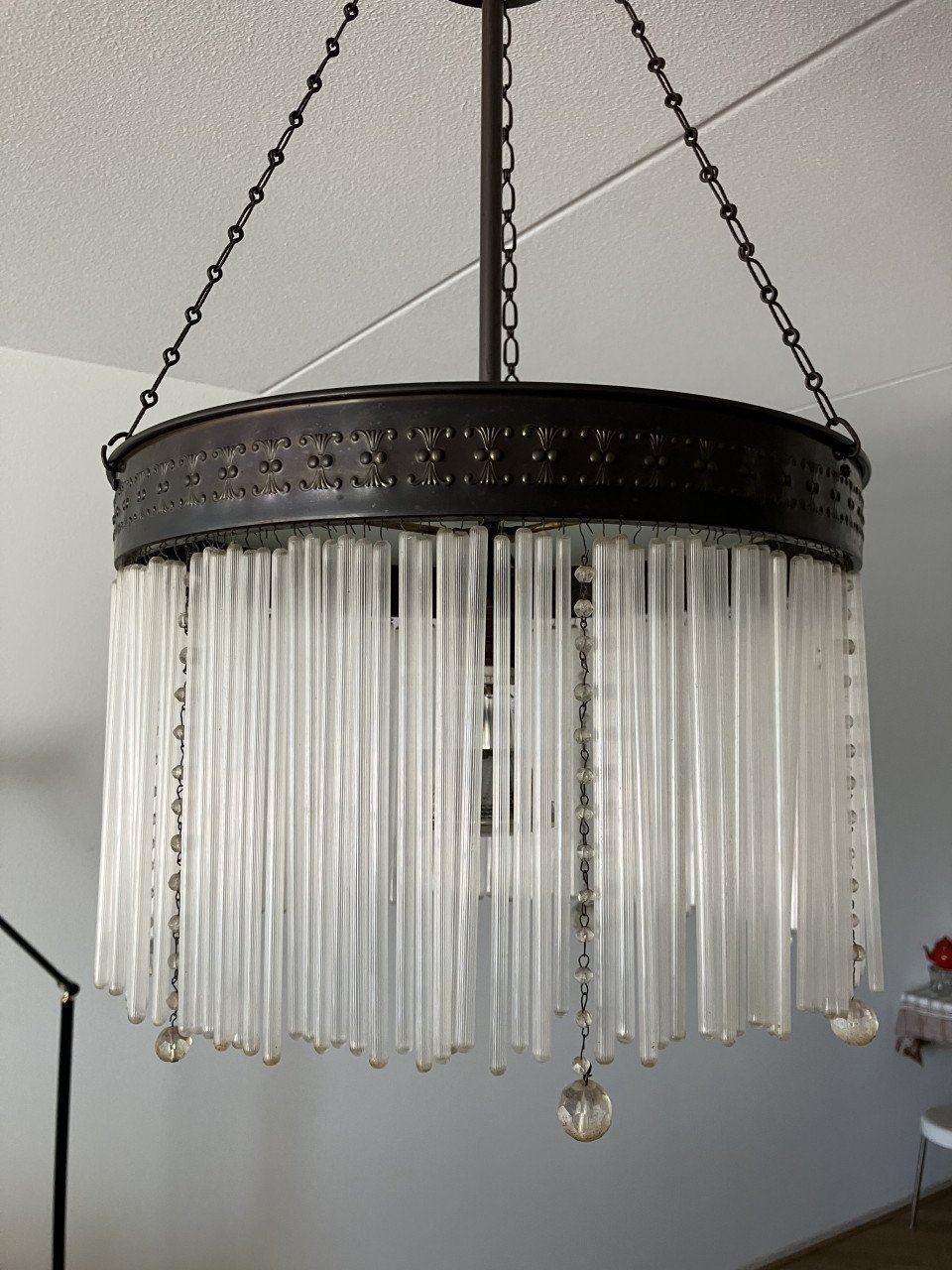 Art deco plafondlamp of hanglamp