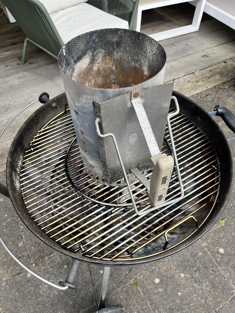 Weber master touch barbecue