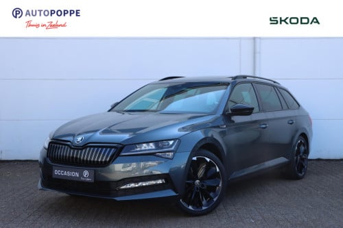 Skoda Superb combi 1.4 tsi iv sportline business 218pk dsg6 skoda superb co