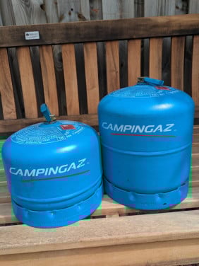 Campingaz fles 907 en 904 (leeg)