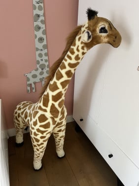 Melissa & Doug grote giraffe 140 cm