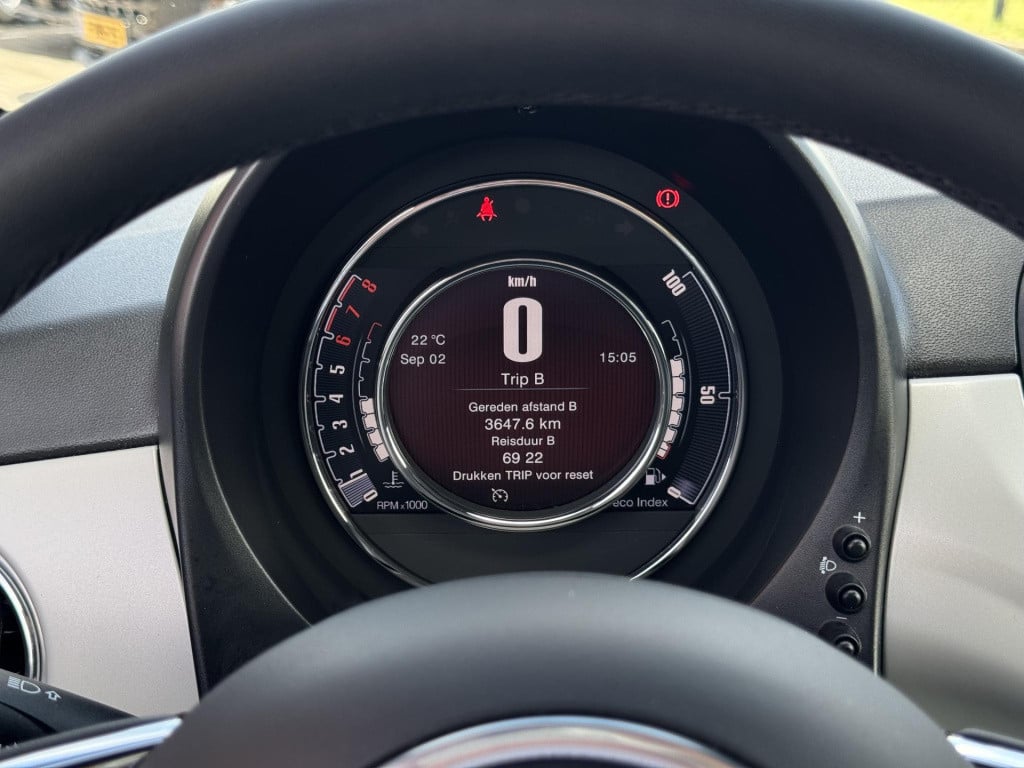 Fiat 500 C 1.0 hybrid star | navigatie full-map | park. sensor | cruise & c