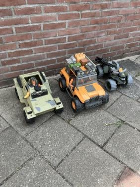 Actionman voertuigen
