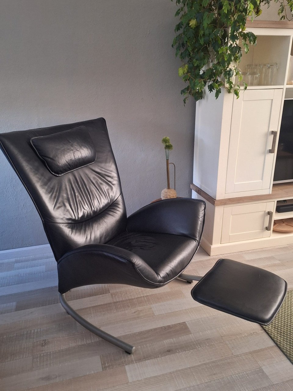 Lederen relax fauteuil