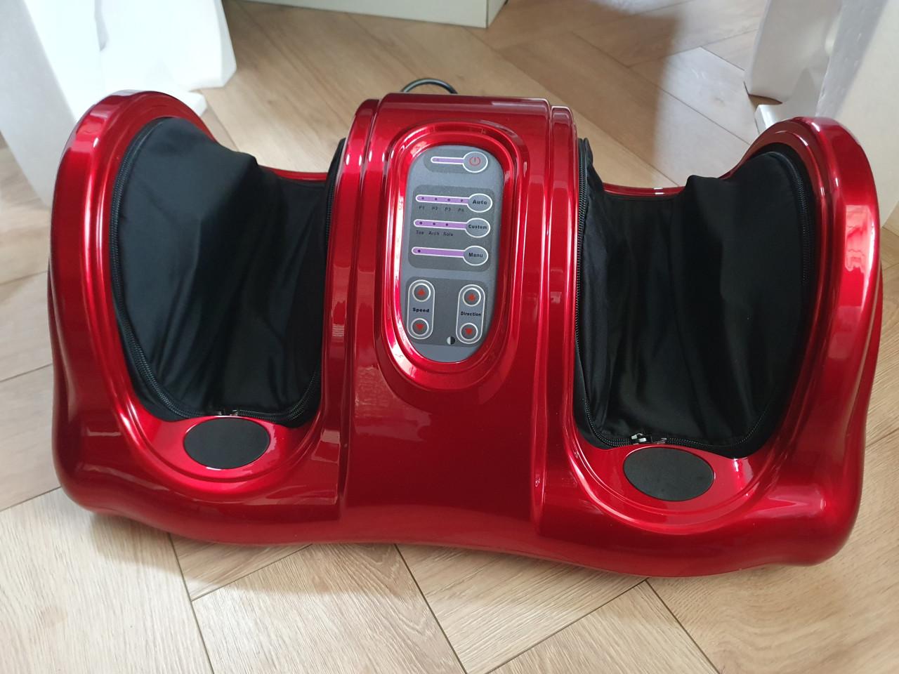 Voetmassage apparaat bloedsomloop • EMS massage • rood • nieuw