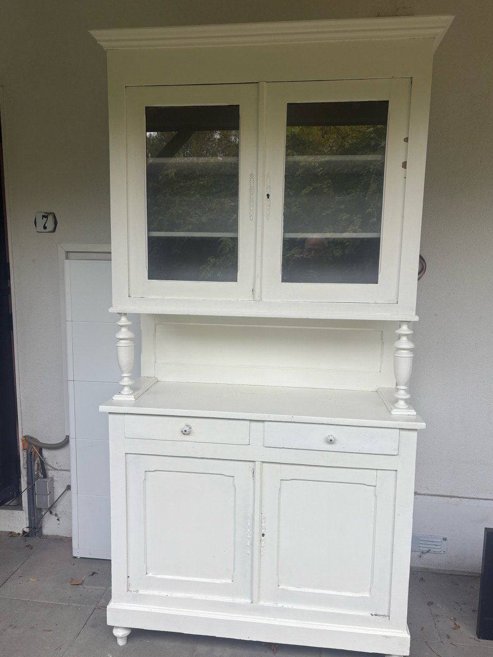 Oud grenen buffetkast