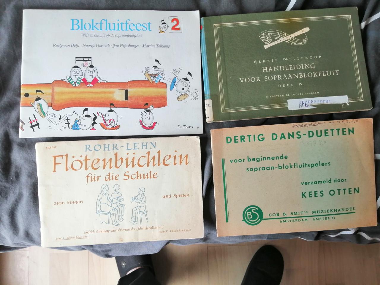 Blokfluit bladmuziek