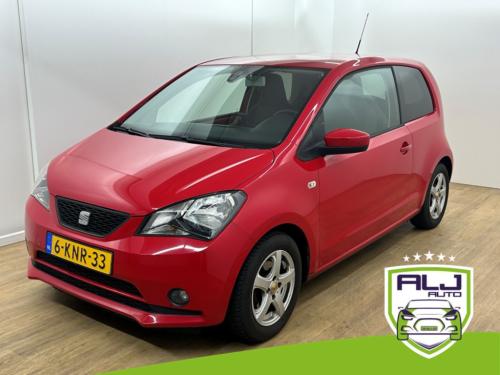Seat Mii occasion 1.0 style sport | rood | tweedehands seat mii | airco | c