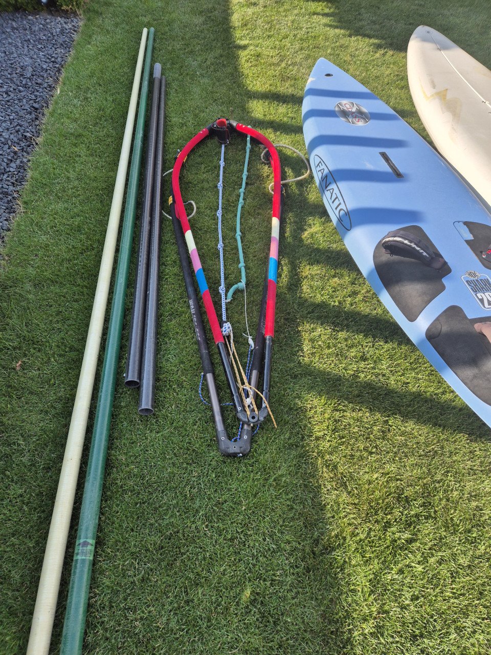 Overcomplete surfset. surfplank surfzeilen enz.