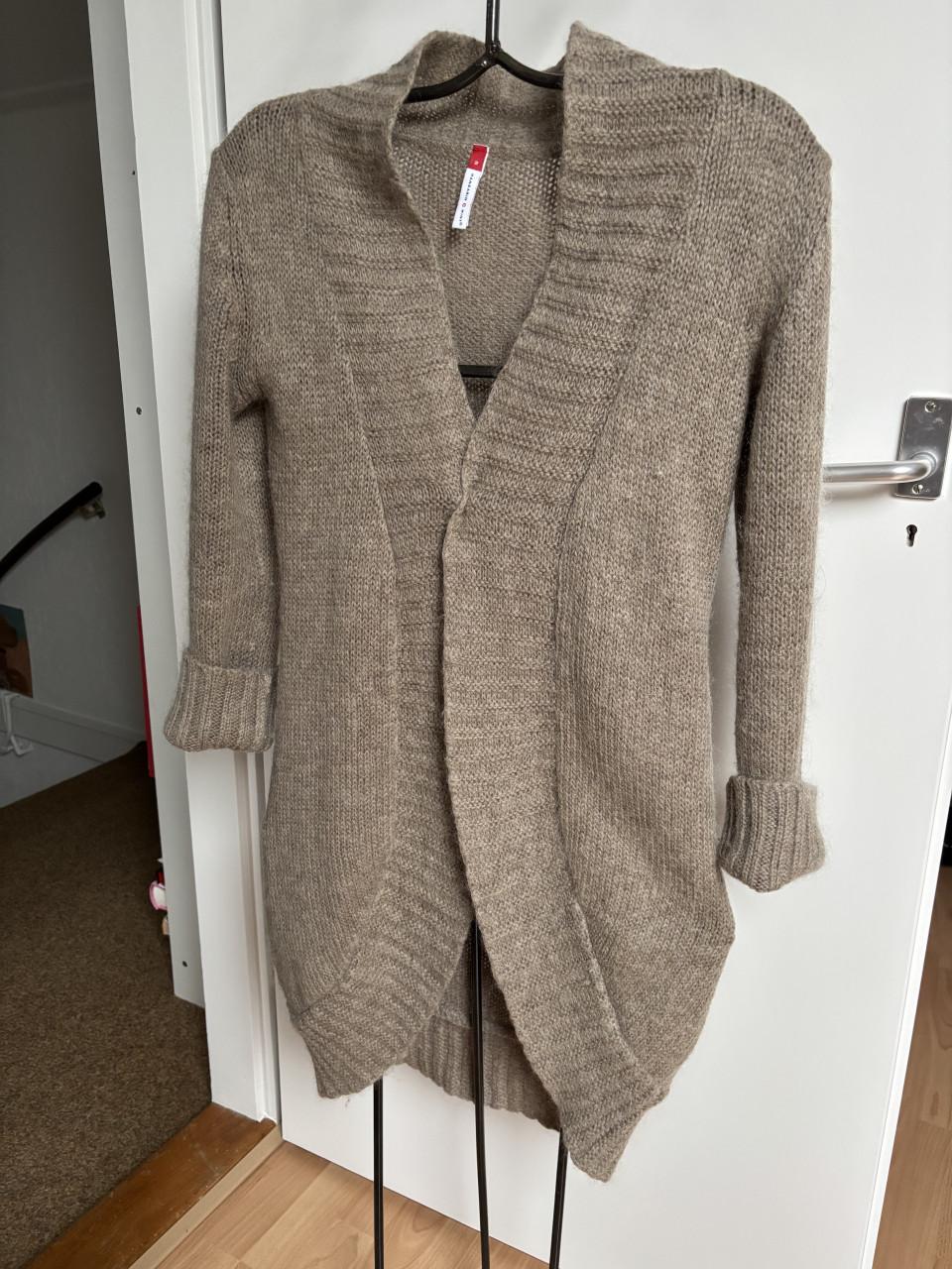 Mandarin&Mint bruin lang vest. 38/40