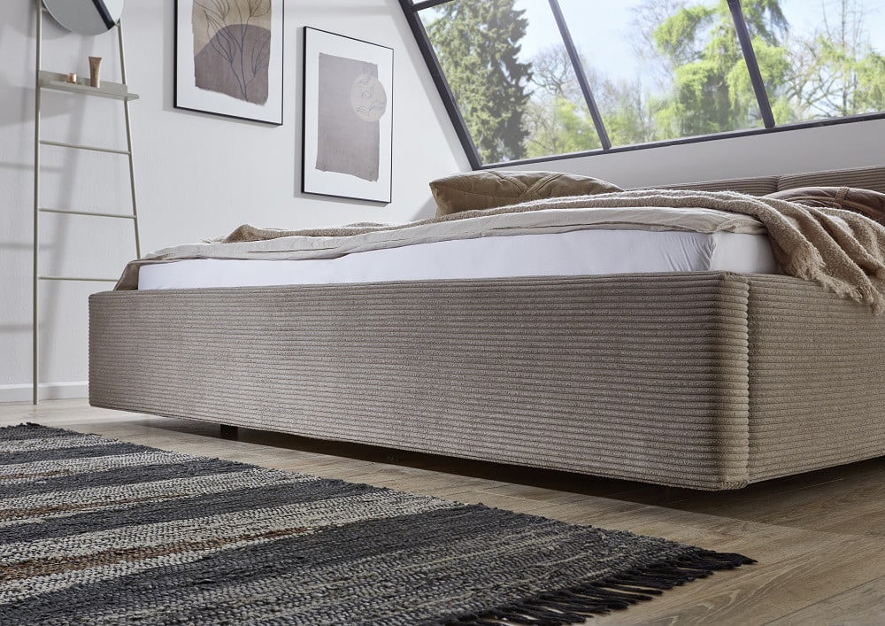 Design bed Claudia 160 of 180 x 200 cm met opbergruimte