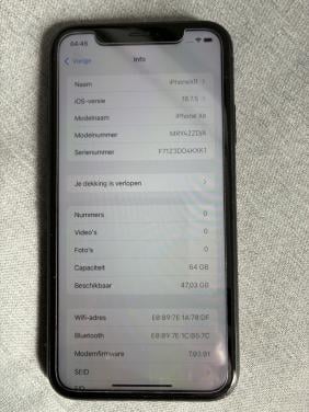 Apple iPhone XR 64 GB