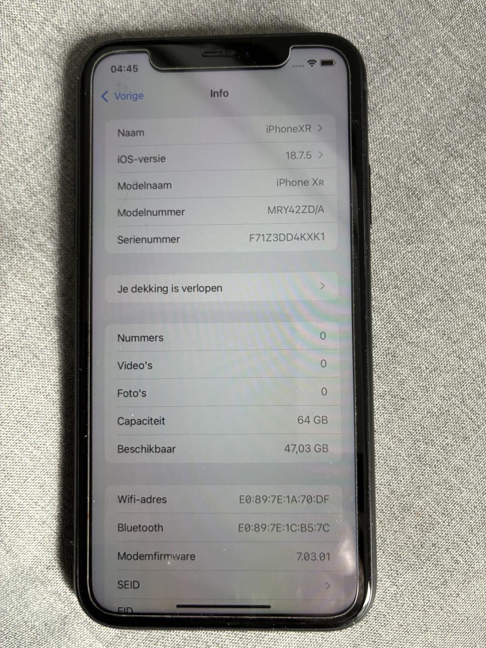Apple iPhone XR 64 GB