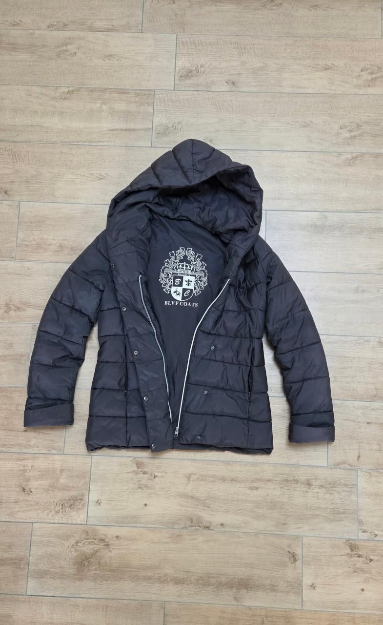 Zwarte Winterjas maat M.