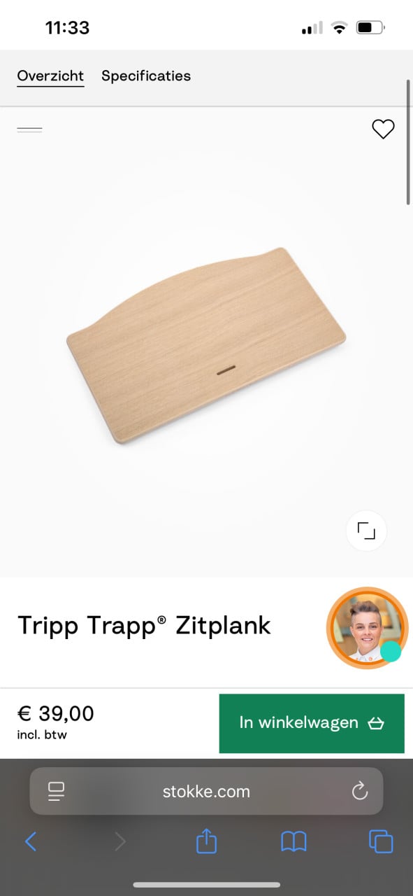 Tripp Trapp onderdelen
